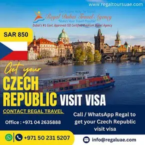 Czech Republic visit visa from Saudi