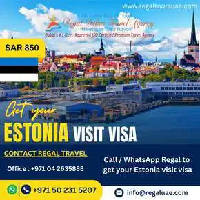 Estonia visit visa from Saudi
