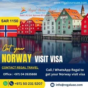 Norway visit visa from Saudi_