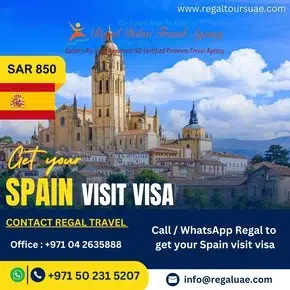 Spain visit visa from Saudi