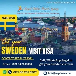 Sweden visit visa from Saudi