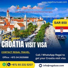 croatia visit visa from Saudi