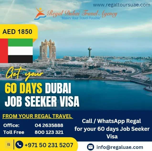 60 Days Dubai Job Seeker Visa
