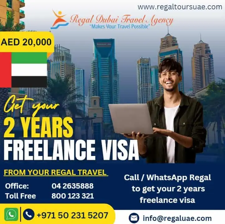 2 Years Dubai Freelance Visa