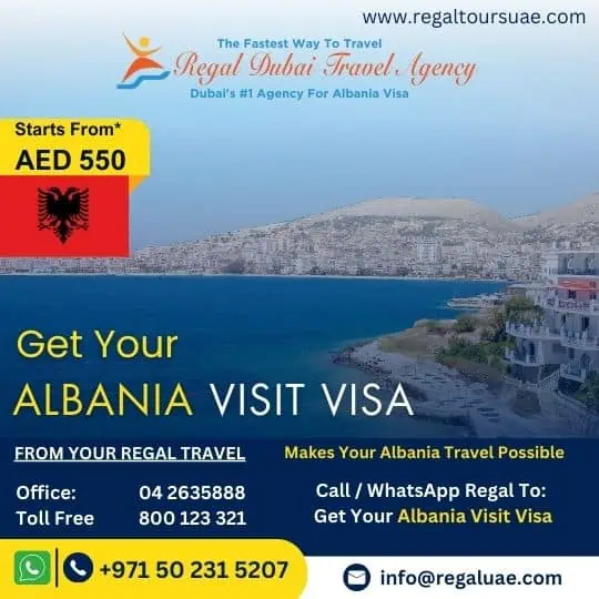Albania Visit Visa from Dubai