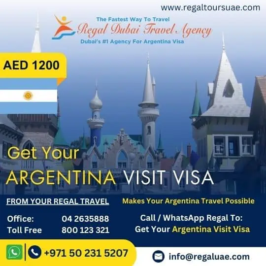 Argentina visa from Dubai