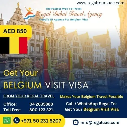 Belgium visa from Dubai