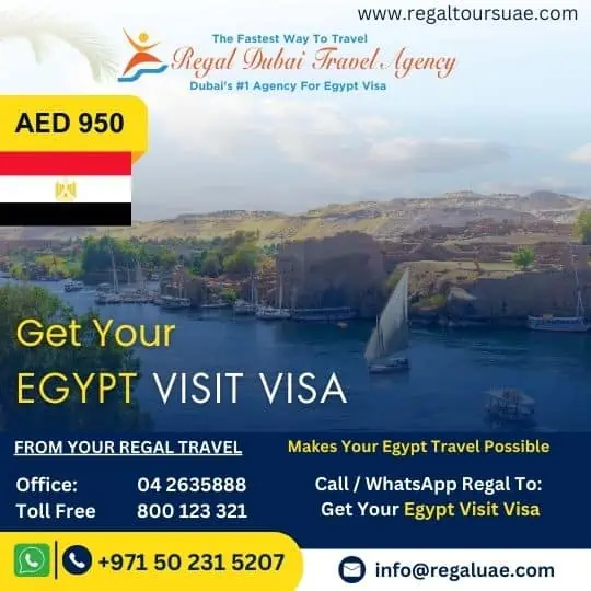 Egypt visa from Dubai