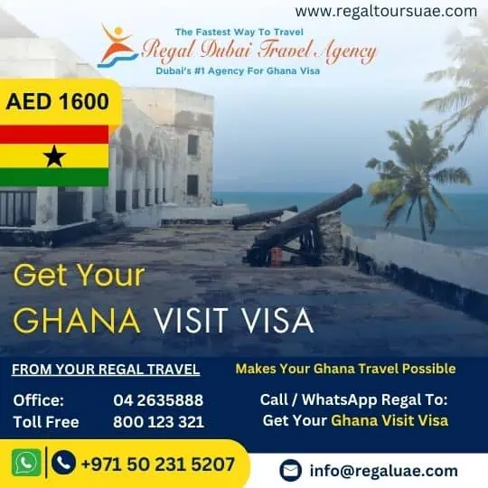 Ghana Visa from Dubai