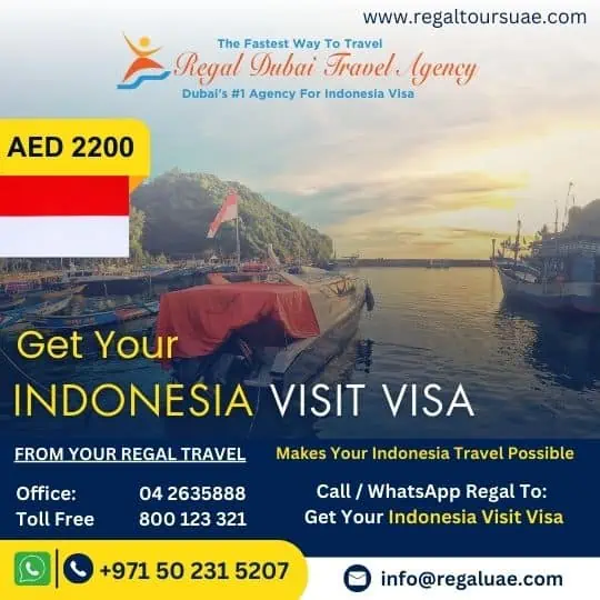 Indonesia visa from Dubai