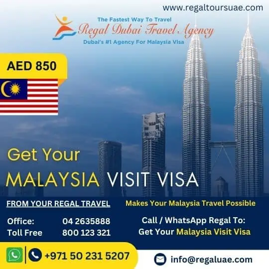 Malaysian visa from Dubai
