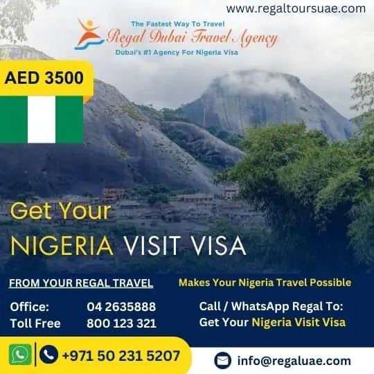 Nigeria visa from Dubai
