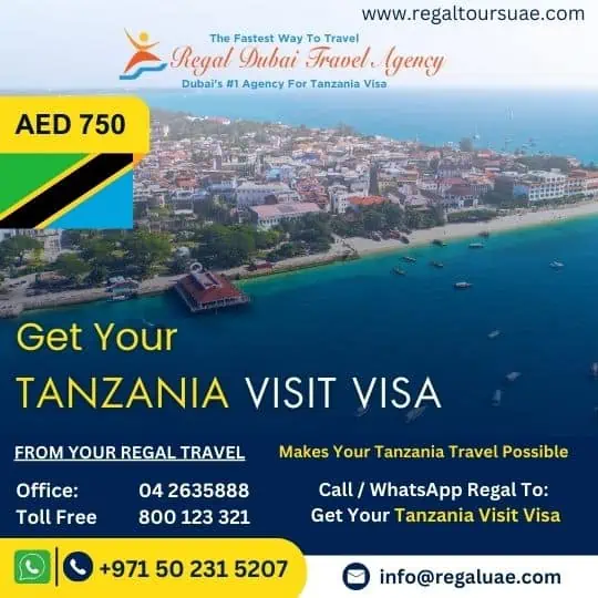 Tanzania visit visa from Dubai