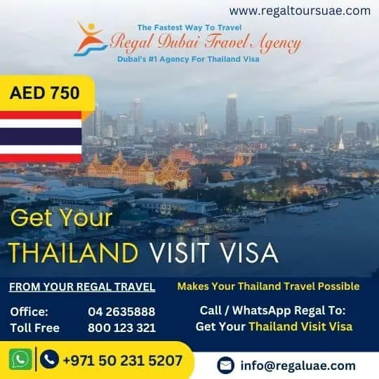 Thailand visa from Dubai