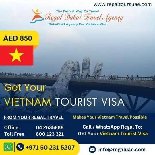 Vietnam visit visa from Dubai