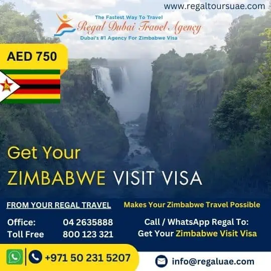 Zimbabwe visit visa from Dubai