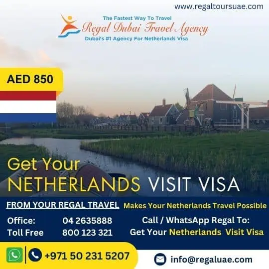 Netherlands visa from Dubai