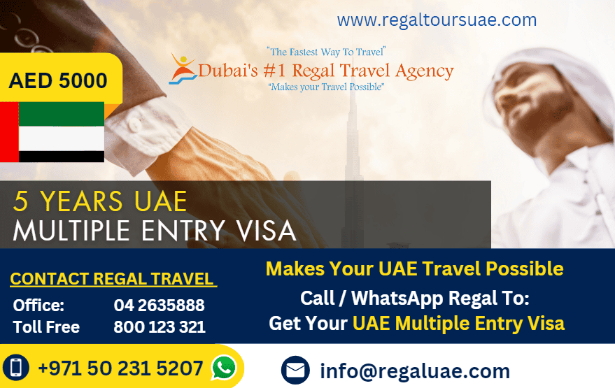 5 Years Multiple Entry Dubai Visa
