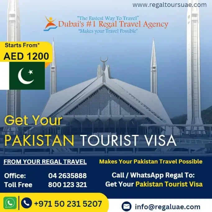 Pakistan Visit Visa From Dubai