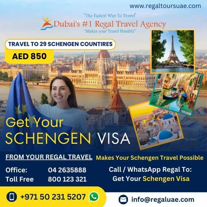 Schengen Visa from Dubai