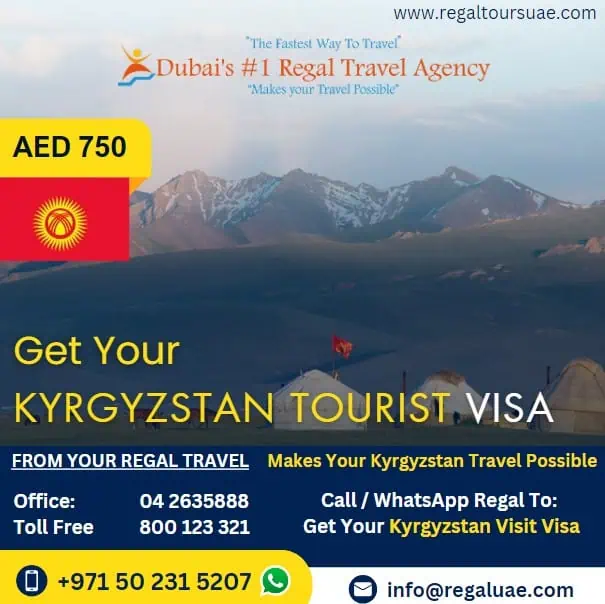 Kyrgyzstan Visit Visa from Dubai