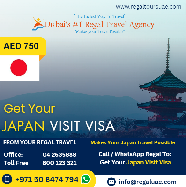 Japan visa from Dubai