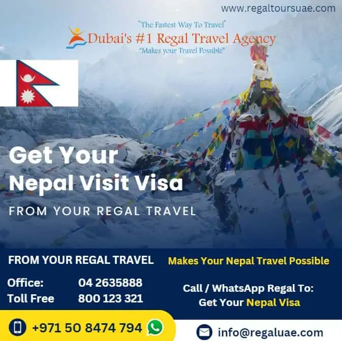 Nepal visa for UAE residents