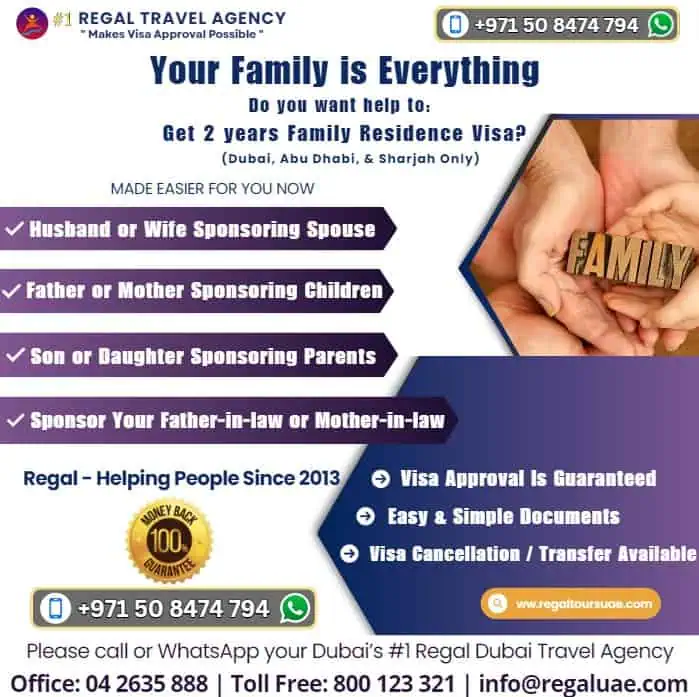 Family Residence Visa in Dubai