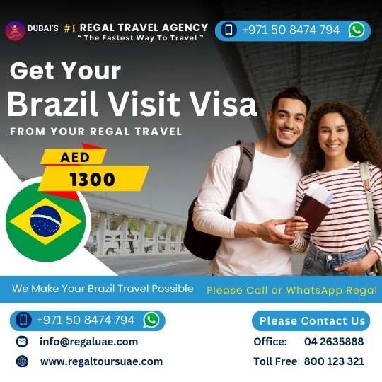 Brazil Visit Visa from Dubai