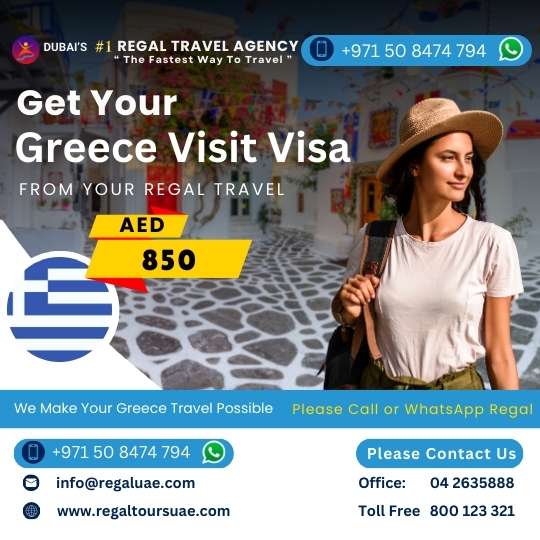 Greece visa from Dubai