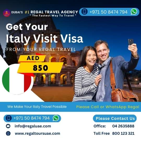 Italy visa from Dubai