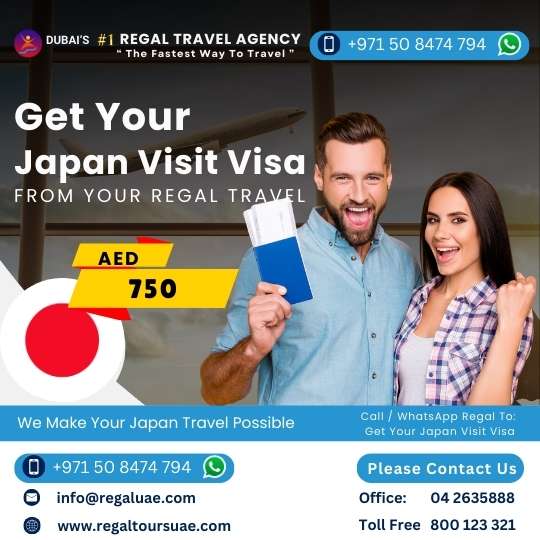 Japan visa from Dubai