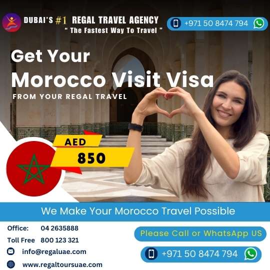 Morocco Morocco Visit Visa from Dubai