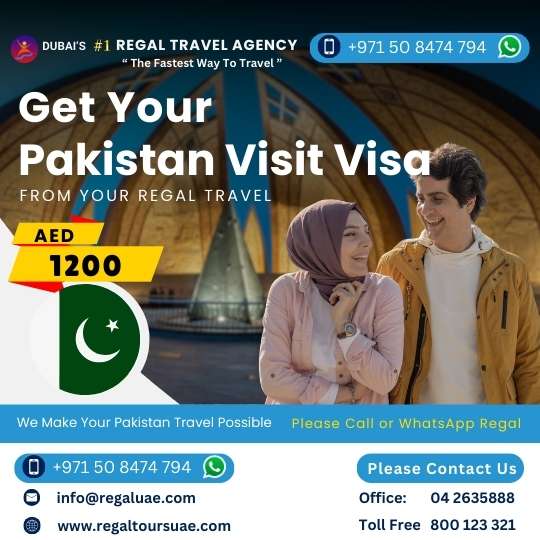 Pakistan Pakistan Visit Visa from Dubai