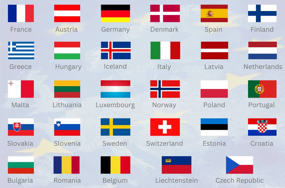 Schengen Countries