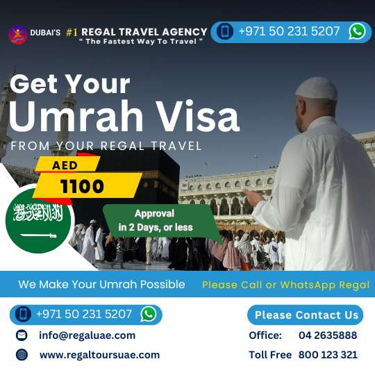 Umrah visa from Dubai