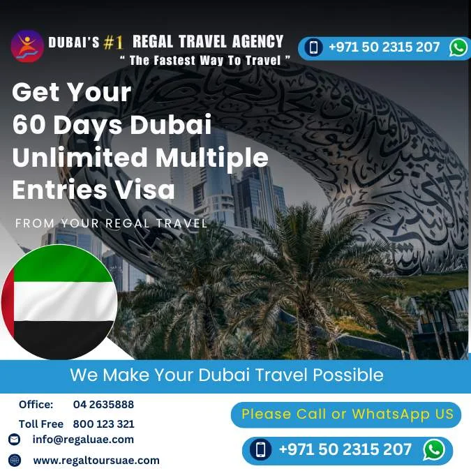 60 Days Multiple Entry Dubai UAE Visa