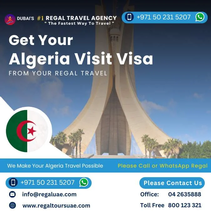 Algeria visit visa from Dubai