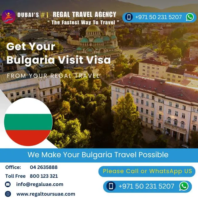 Bulgaria Visit Visa from Dubai