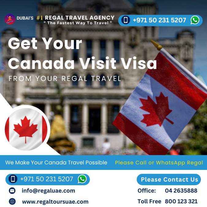 Canada visit visa from Dubai