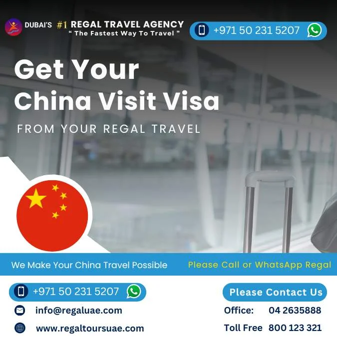 China Visa from Dubai