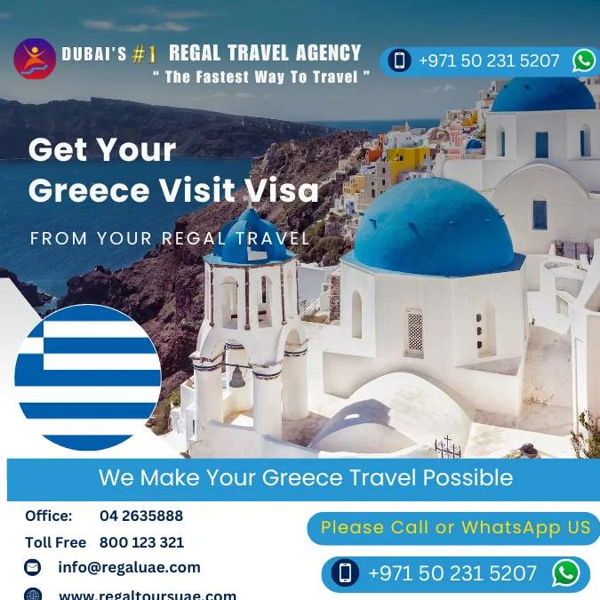 Greece visa from Dubai