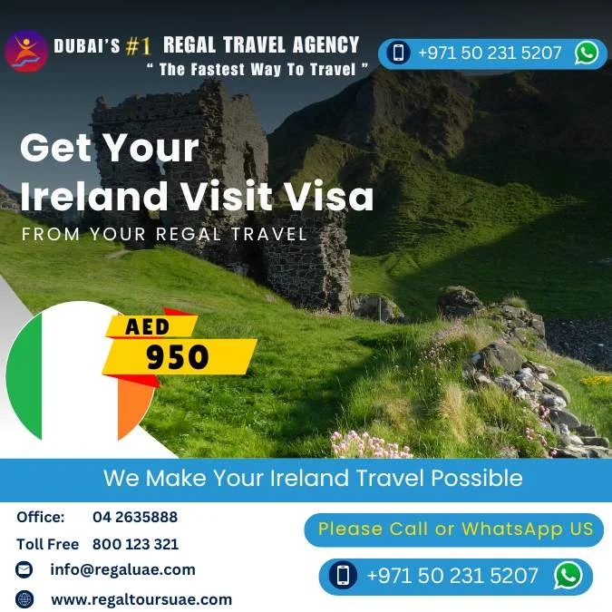 Ireland visa from Dubai