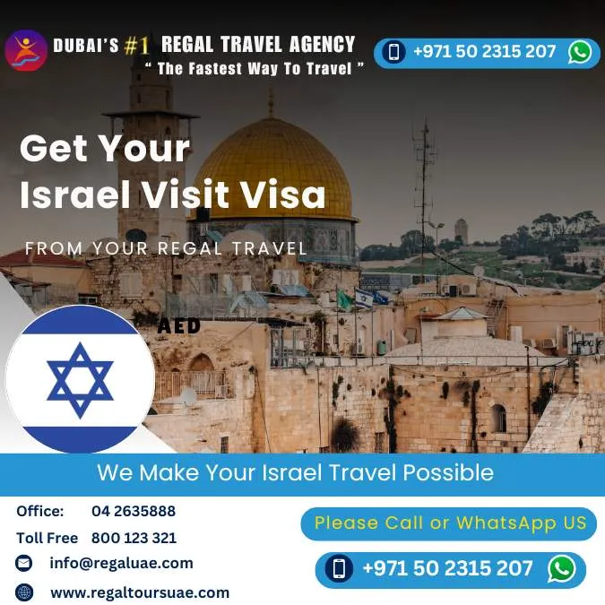 Israel visit visa from Dubai