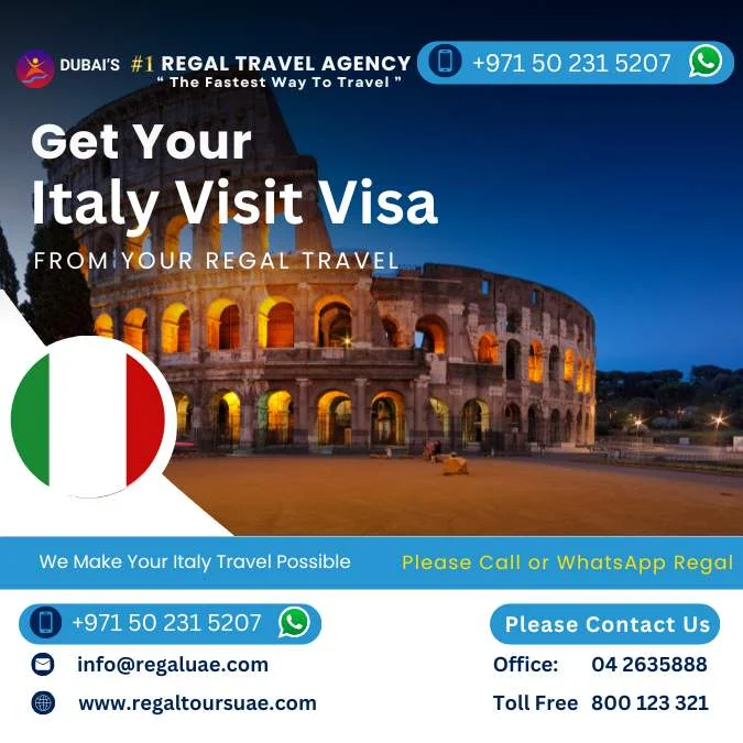 Italy Visa from Dubai