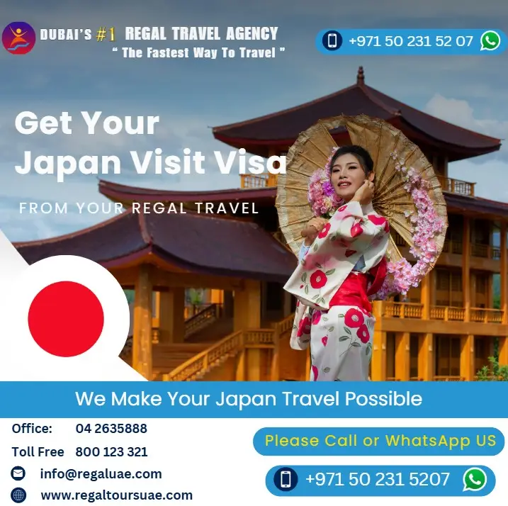 Japan visa from Dubai