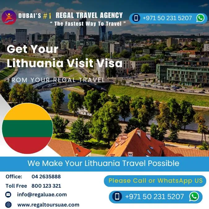 Lithuania Visa from Dubai