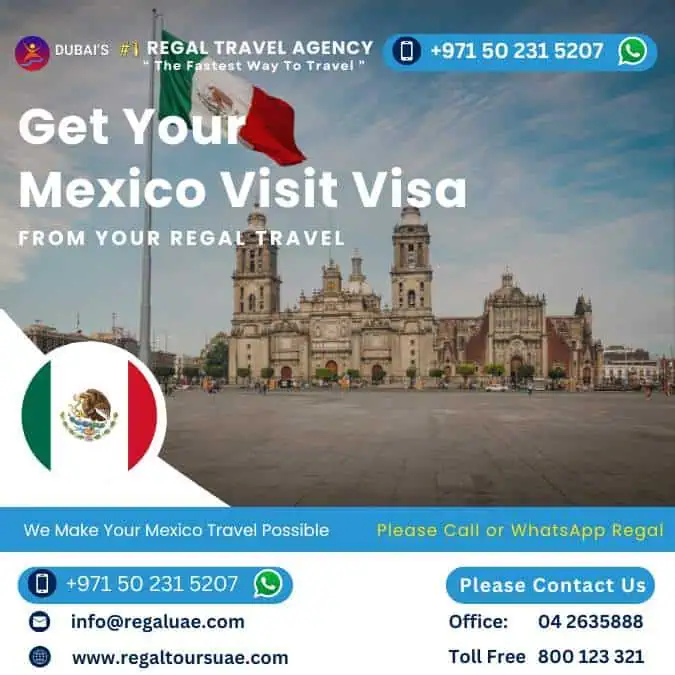 Mexico visa from Dubai