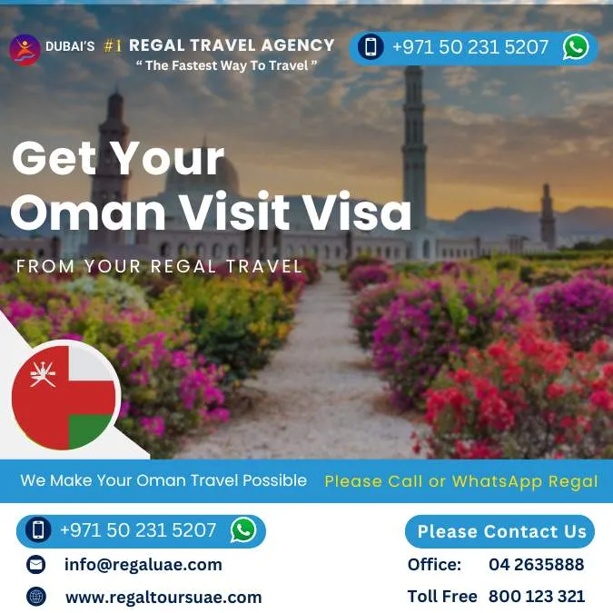 Oman visa for UAE Residents