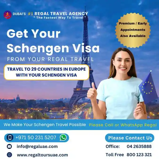 Schengen visa from Dubai